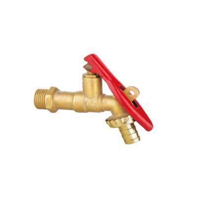 1/2" low price water tap Brass bibcock with lockable tap